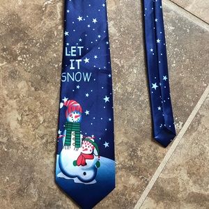 Let it Snow tie